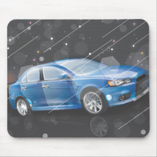 Sports Car Mouse Pad