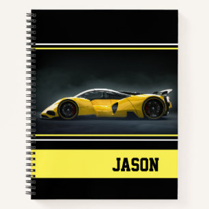 Sports Car Notebook