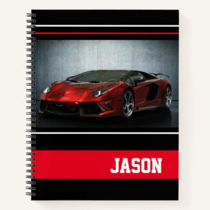 Sports Car Notebook