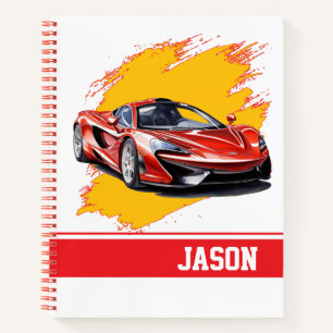 Sports Car Notebook