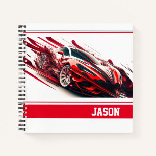 Sports Car Notebook