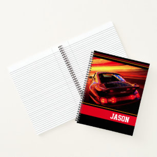 Sports Car Notebook