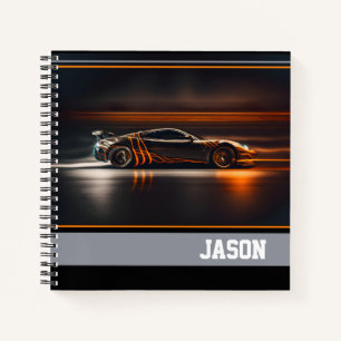 Sports Car Notebook