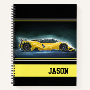 Sports Car Notebook