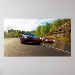 Sports Car Poster