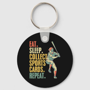 Sports Card Collecting Basketball Baseball Card Co Keychain