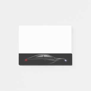 Sports Cars Vehicle Salesman  Post-it Notes