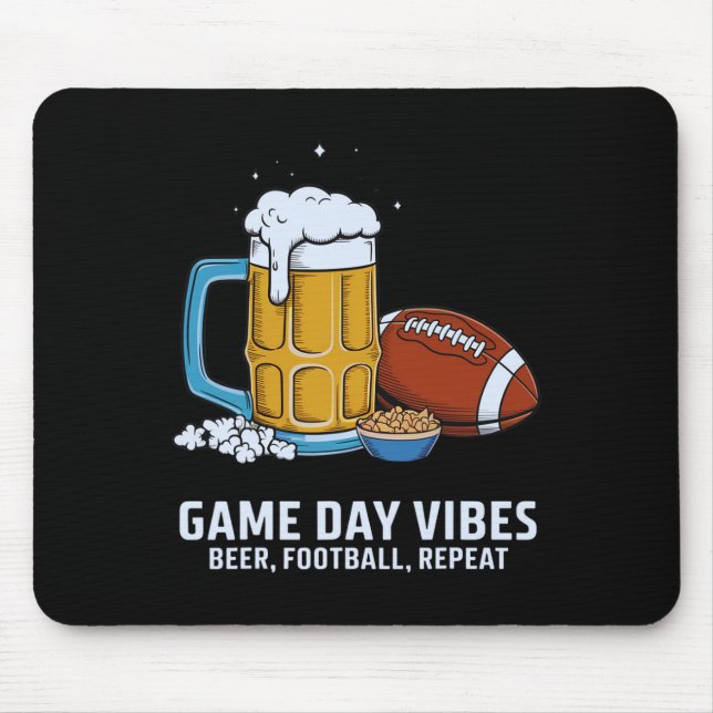 Sports Cheers Beer  Mouse Pad (Front)
