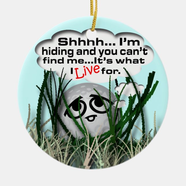 Sports Christmas Ceramic Ornament (Front)