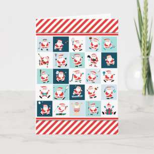 Sports Christmas Holiday Cards