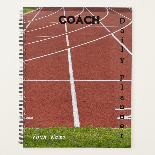 Sports Coach - Daily Planner- HAMbWG Planner (Front)