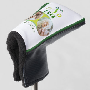 Sports Cute Best Dad Ever Photo Happy Father's Day Golf Head Cover