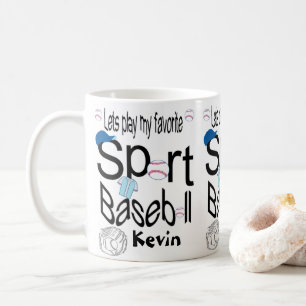 Sports de baseball Mugs