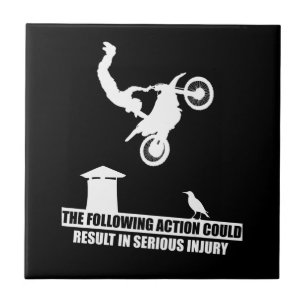 Sports Dirt Bike Motorcycles Lover Gift Tile