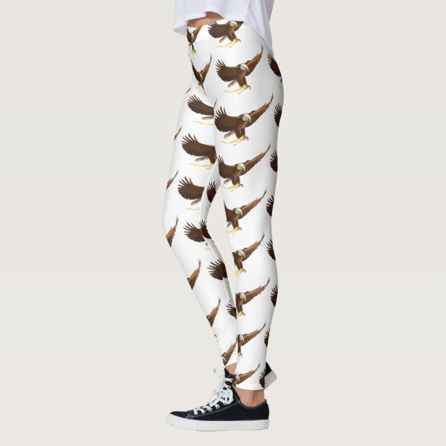 Sports eagle bird  Personalize Destiny Destiny'S Leggings (Left)