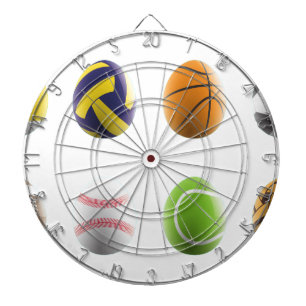 sports easter eggs dartboard