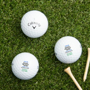 Sports Expression Personalized Golf Ball Set of 12
