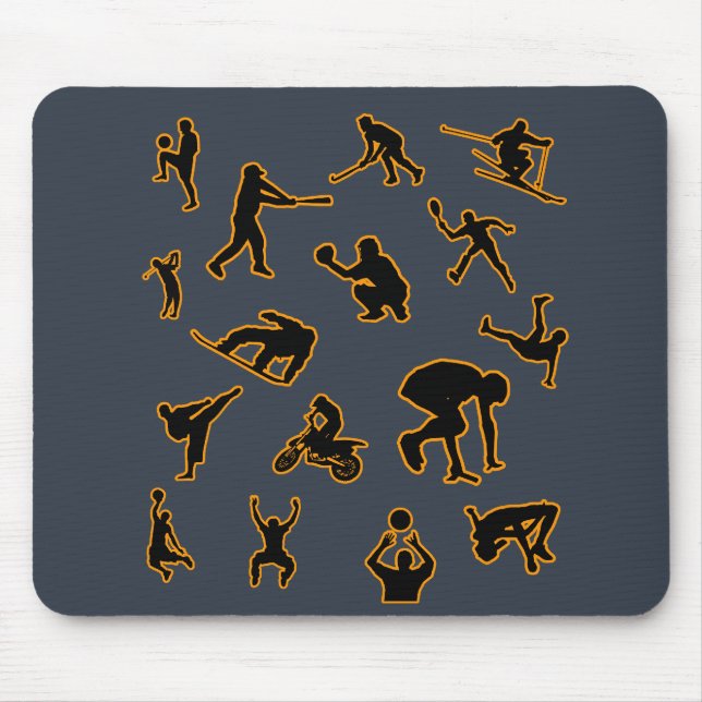 Sports Fanatic musepad Mouse Pad (Front)