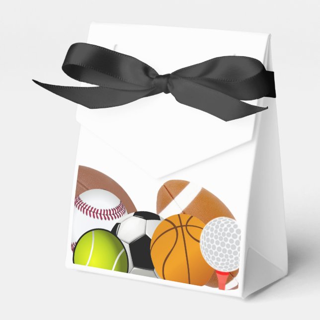 Sports Favor Box (Front Side)