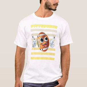 Sports Football Pittsburgh Pgh Pa Sport Game Ball  T-Shirt