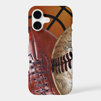 Sports iPhone Cases Basketball, Football, Baseball