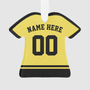 Sports Jersey Nom et numéro Modèle de l'ornement