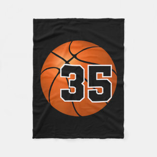 Sports Legendz Basball Number 35 Fleece Blanket