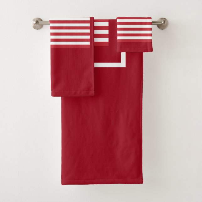 Sports Line Collection Bath Towel Set (Insitu)