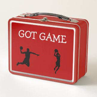 Sports Line Collection - Metal Lunch Box