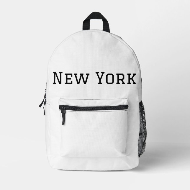 Sports Line Collection -  Printed Backpack (Front)