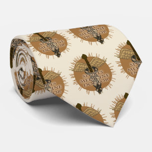Sports Medicine Doctor caduceus Tie