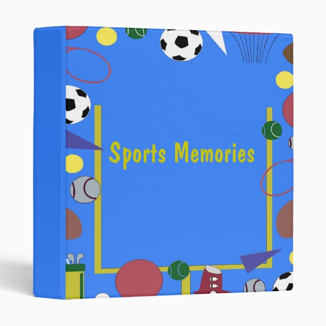 Sports Memories Binder (Front/Spine)