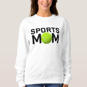Sports Mom Tennis Design  Sweatshirt