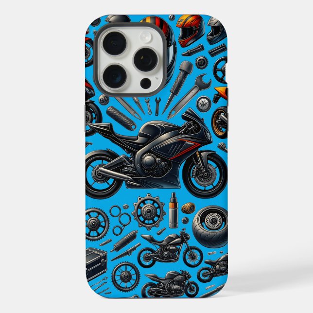 Sports Motorcycles: Speed and Performance iPhone Case (Back)