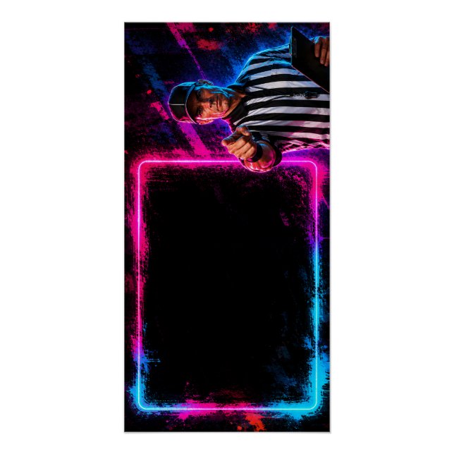Sports Neon Board Poster (Front)