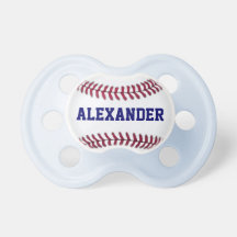 Sports Personalized Baseball Pacifier