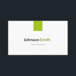 Sports Physician - Simple Mint Green Business Card<br><div class="desc">Elevate your professional image with this expertly designed business card. Whether you're connecting with clients, expanding your network, or promoting your brand, this card delivers a polished and lasting impression. Zazzle's user-friendly customization options make it easy to tailor the text, fonts, and layout to perfectly align with your brand's aesthetic....</div>