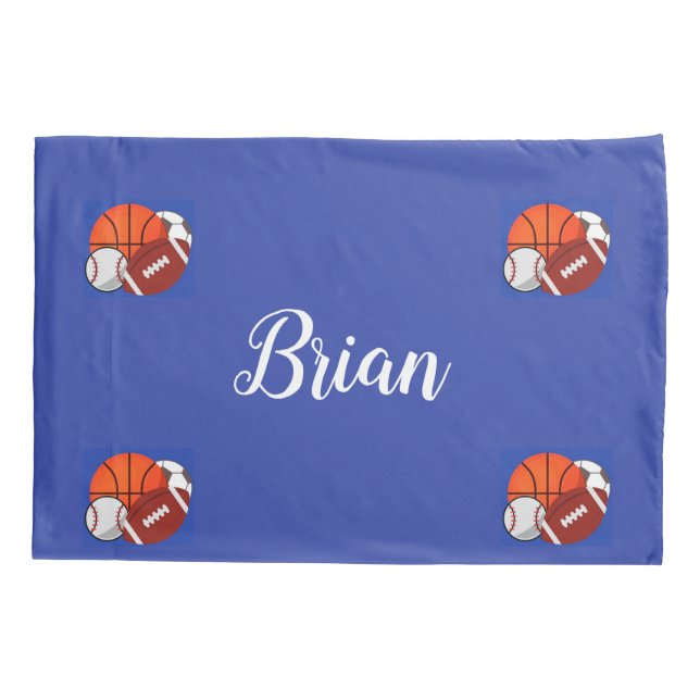 Sports Pillowcase (Back)