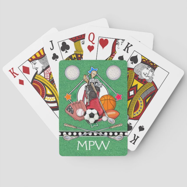 SPORTS - Playing Cards - SRF (Back)