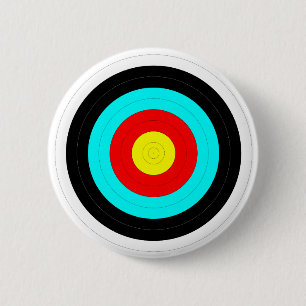 Sports Shooting Practice Archery Target 2 Inch Round Button