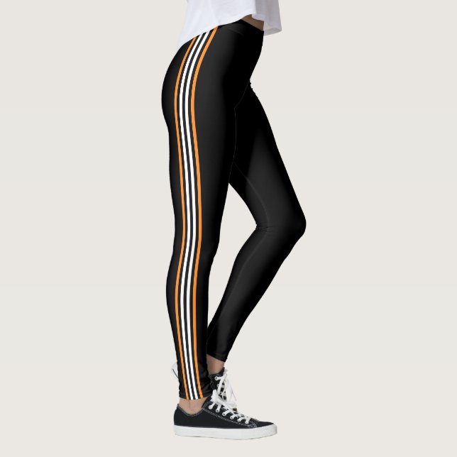 Sports Side Stripe Leggings - Choose Your Colours (Right)