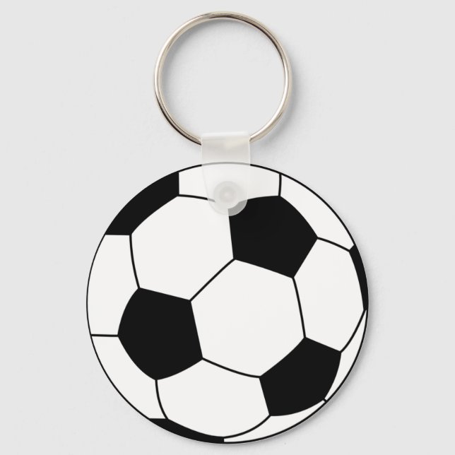 Sports Soccer ball Keychain (Front)