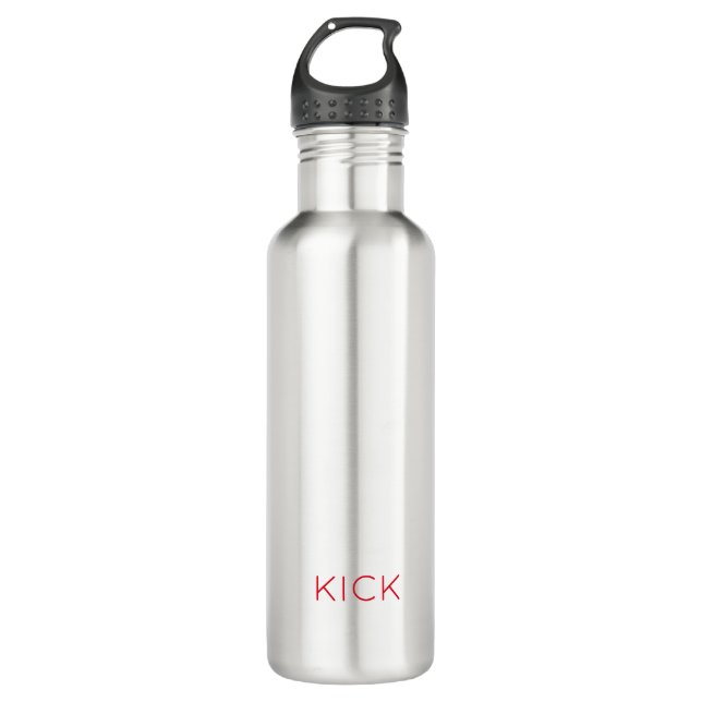 Sports Soccer KICK Team Colours Olympics Fun 710 Ml Water Bottle (Front)