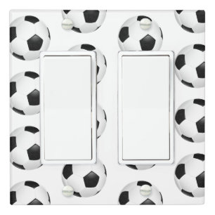 Sports Soccer Light Switch Cover