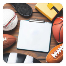 Sports Sticker Label 