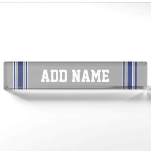 Sports Team Football Jersey Custom Name Number Nameplate