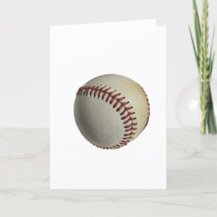Sports Team Game Ball Baseball Field Coach Art Card