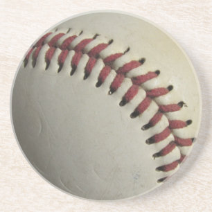 Sports Team Game Ball Baseball Field Coach Art Coaster