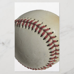 Sports Team Game Ball Baseball Field Coach Art Stationery