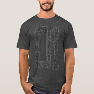 Sports TeamNumber 01Year 2001Midnight Black T-Shirt